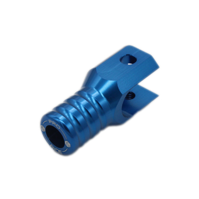 Punta pedal de cambio plegable KRM - azul