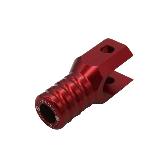 Punta pedal de cambio plegable KRM - rojo