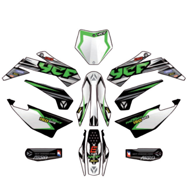 Kit de adhesivos completo YCF SP2 2024