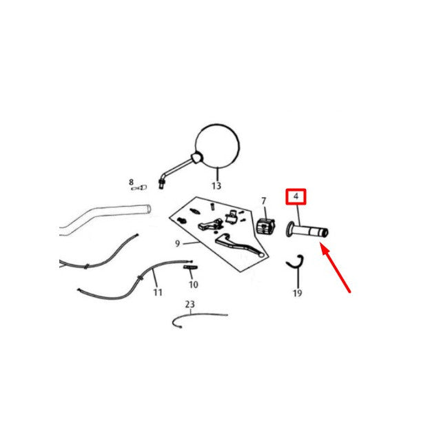 Puños Rieju Century 125