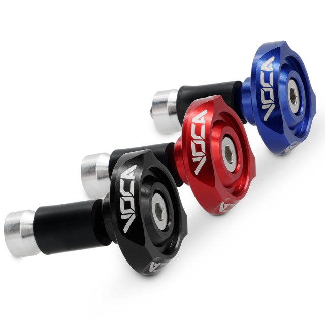 Contrapesos manillar Voca V2 CNC en aluminio - negro