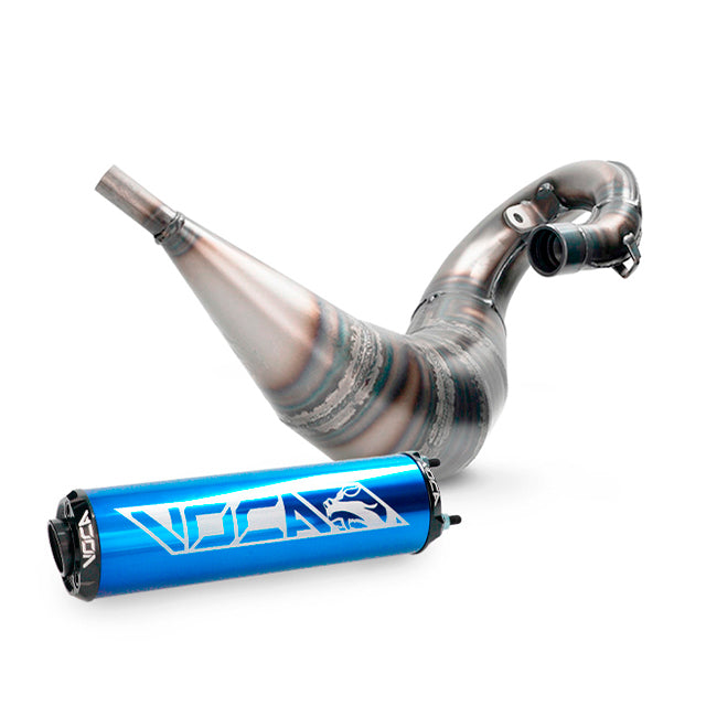 Escape Rieju MRT50 cross Rookie 50/70cc Voca (CE) - silenciador azul