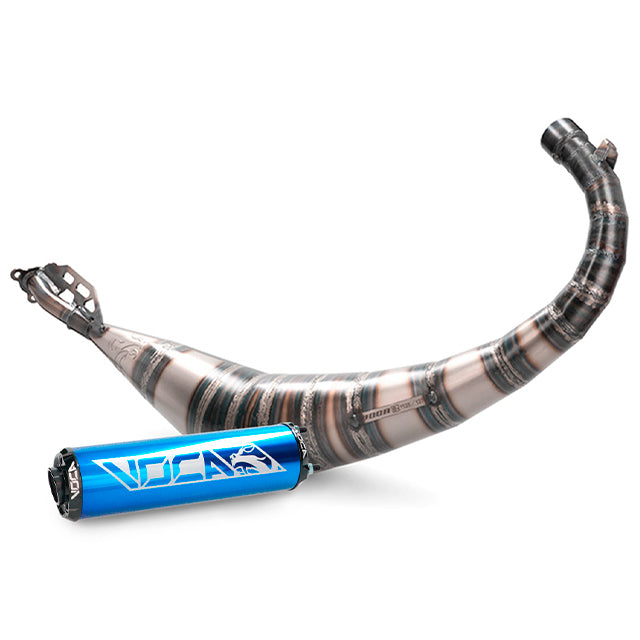 Escape Beta RR Enduro/SM 2012-2020 Voca Rookie 50/70cc (CE) silenciador azul