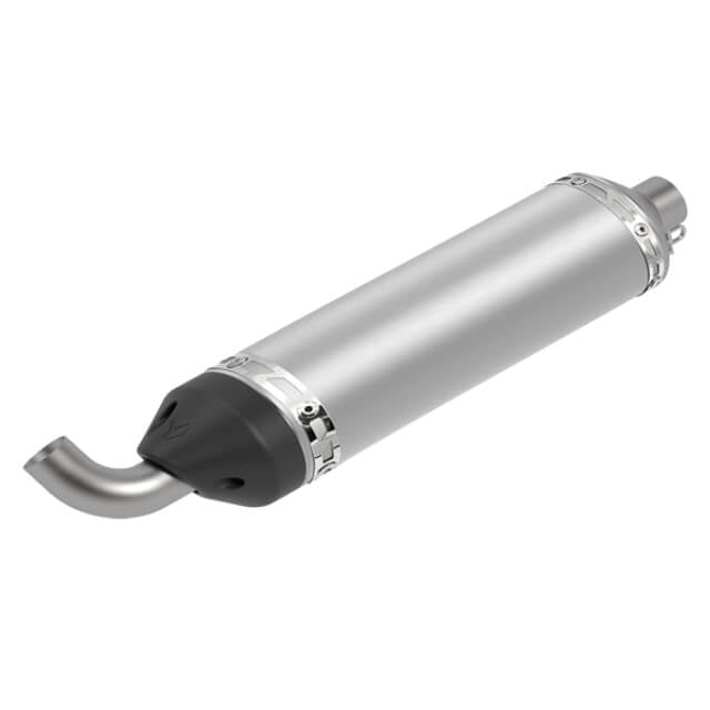 Silenciador de escape Pitbike YCF Mini GP 157 - Gris