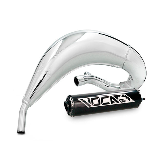 Escape VOCA Cross Chromed 50/70cc (CE) Fantic - silenciador negro