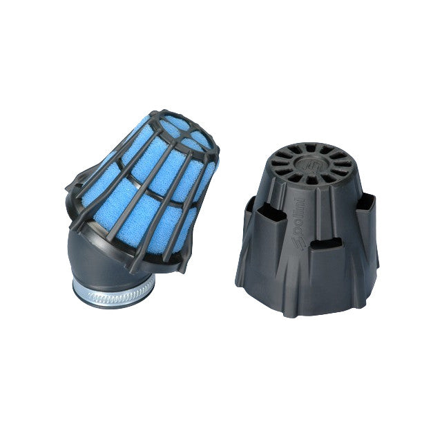 Filtro Polini curvado 30° d=46mm carcasa de plástico