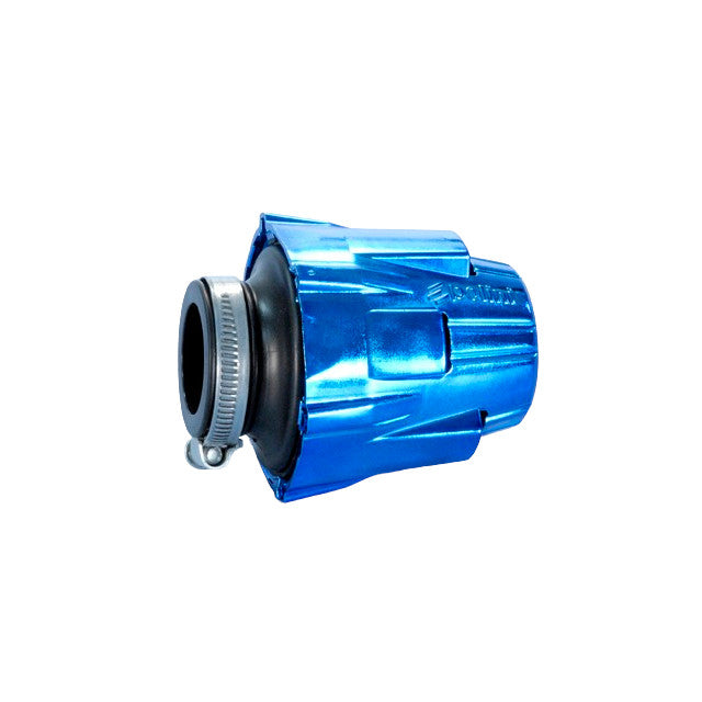 Filtro aire PHBG Racing recto 37mm Polini - azul