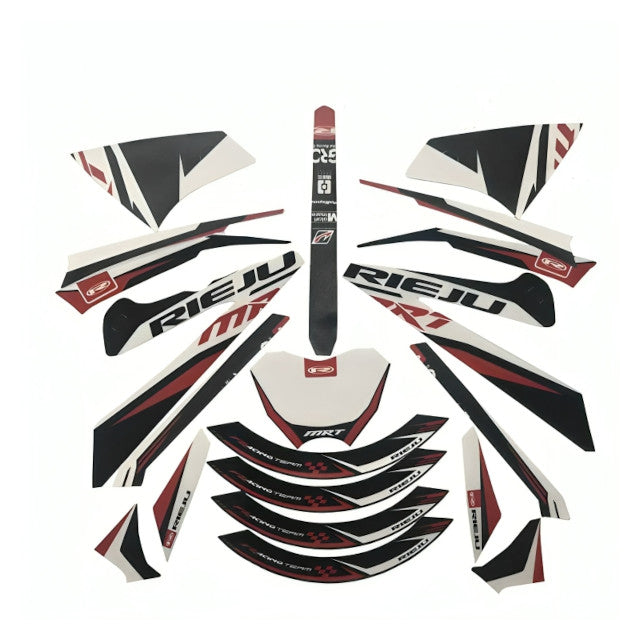 Kit de adhesivos Rieju MRT E4 Series 2018 - Blanco 8