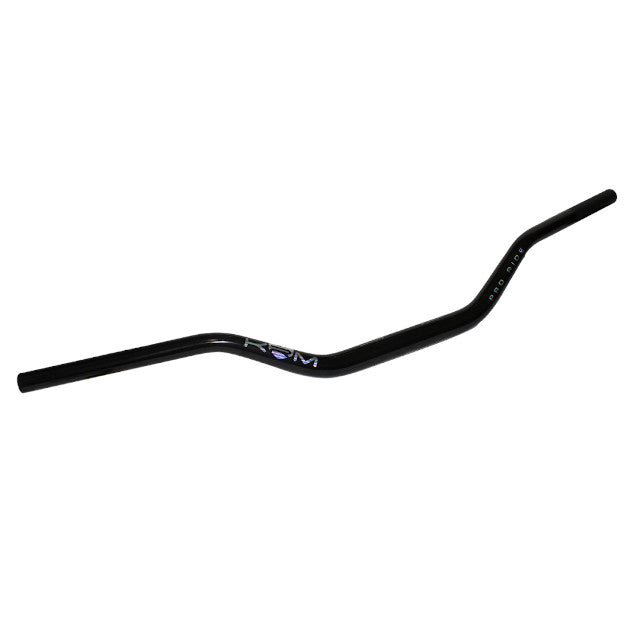 Manillar KRM Pro Ride D=28,6mm sin protector - negro/holográfica