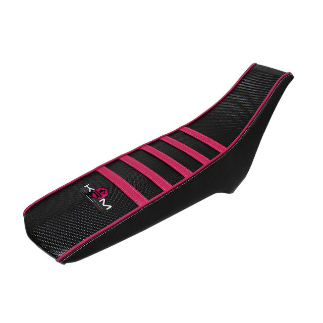 Funda asiento Derbi / Gilera >18 Pro Ride KRM - negro/rosa