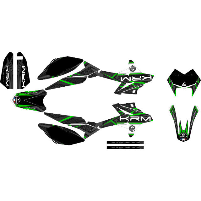 Kit pegatinas KRM Beta RR 11-20 - verde