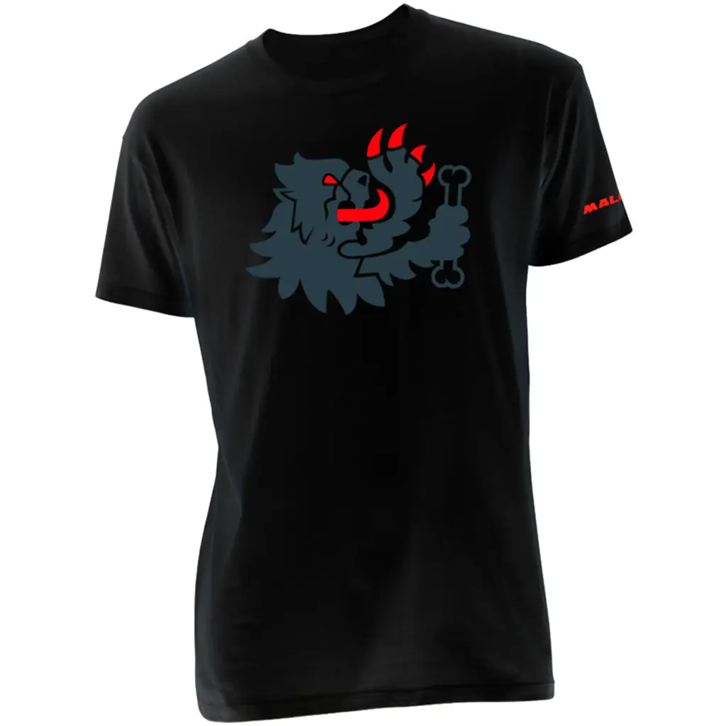 Camiseta Griffe Lion negro Malossi - talla S