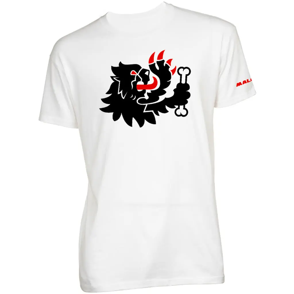 Camiseta Griffe Lion blanco Malossi - talla XXL