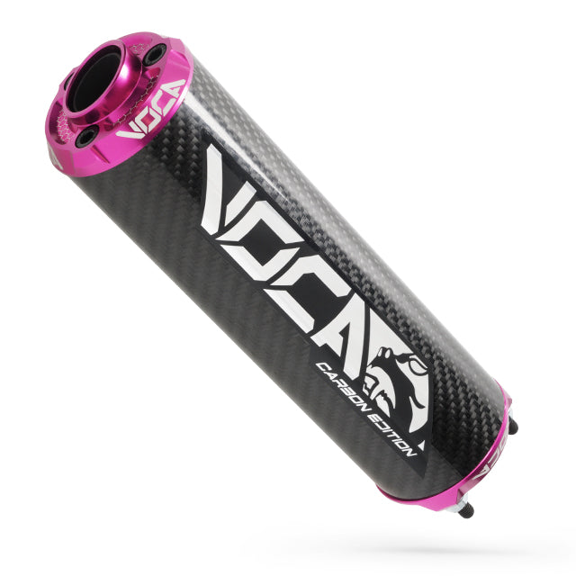 Silenciador VOCA Carbon CNC anodizado - rosa