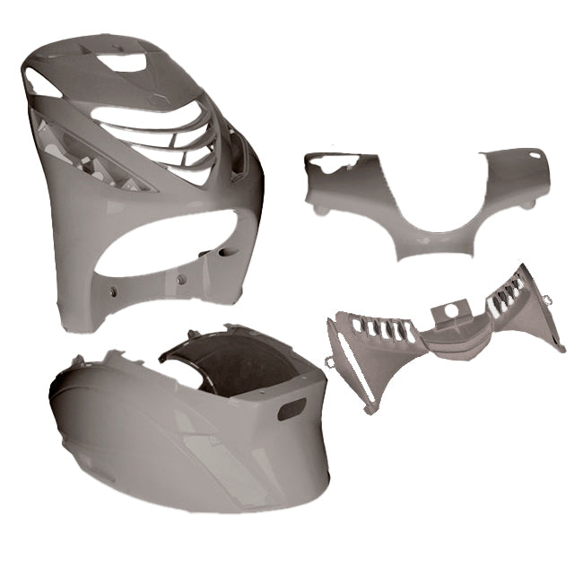 Kit carenados Piaggio Zip Sp 4 piezas AllPro - gris nardo