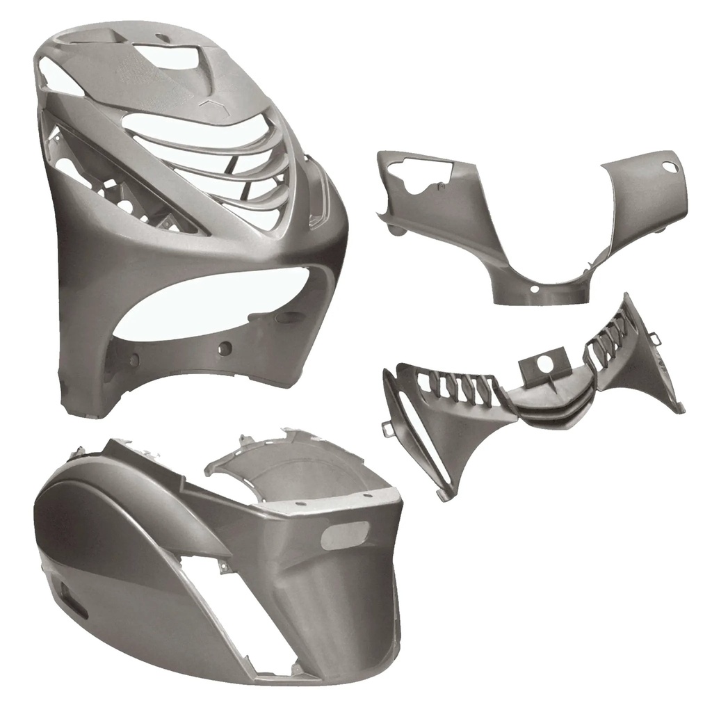 Kit carenados Piaggio Zip Sp 4 piezas AllPro - gris nardo