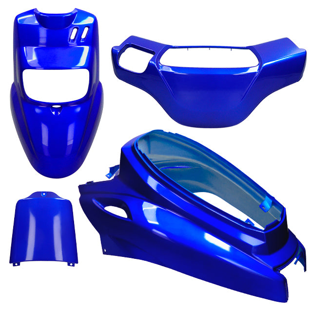 Kit carenados Yamaha BW'S / MBK Booster >04 50cc 4 piezas AllPro - azul sparco
