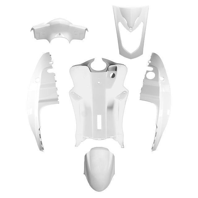 Carenados Kymco Agility 50 6 piezas AllPro - blanco