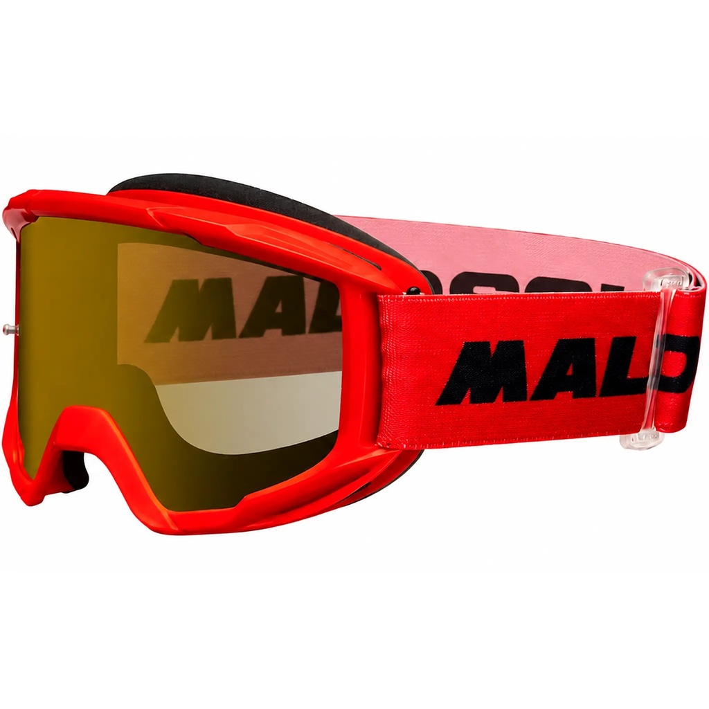 Gafas OffRoad Malossi - cristal rojo