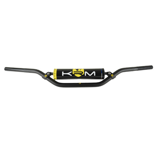 Manillar KRM Pro Ride Cross d=22 con protector - amarillo