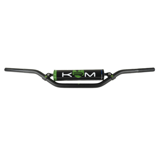 Manillar KRM Pro Ride Cross d=22 con protector - verde