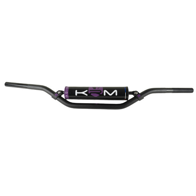 Manillar KRM Pro Ride Cross d=22 con protector - violeta