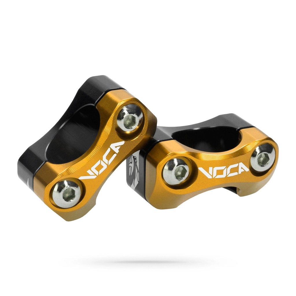 Torretas manillar 28,6 mm Voca V2 HB28 CNC - oro
