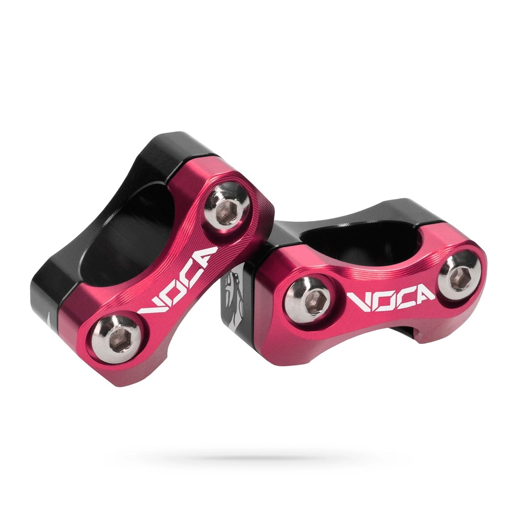Torretas manillar 28,6 mm Voca V2 HB28 CNC - rosa