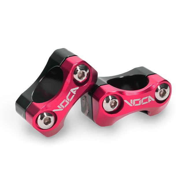 Torretas manillar 28,6 mm Voca V2 HB28 CNC - rosa