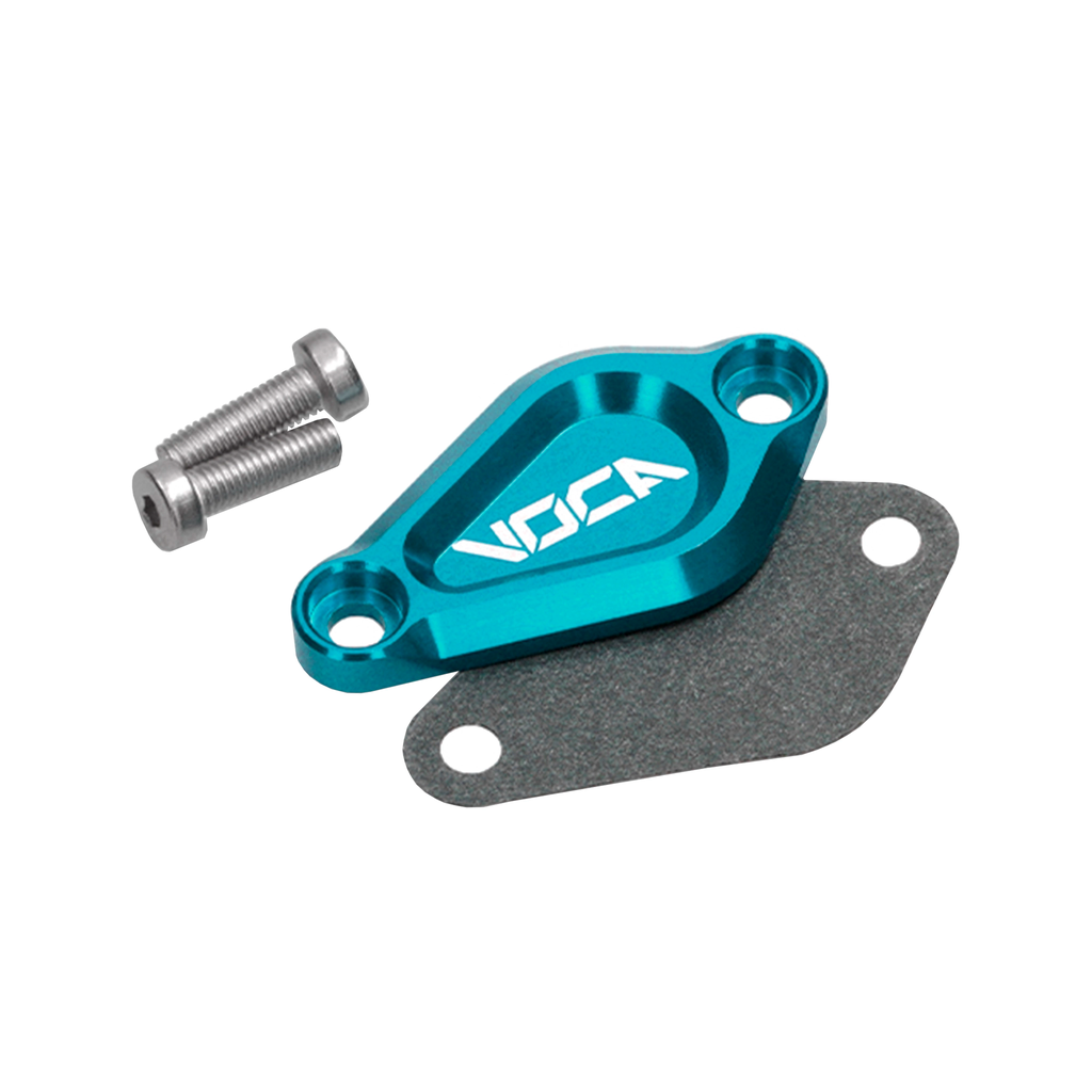 Obturador bomba de aceite Minarelli AM6 / Derbi VOCA Evo CNC - azul cyan