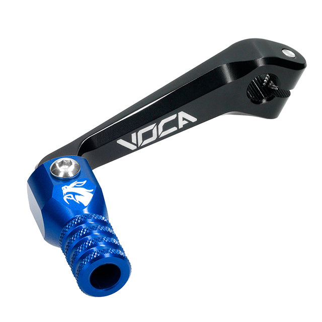 Pedal de cambio plegable Pitbike Voca - azul