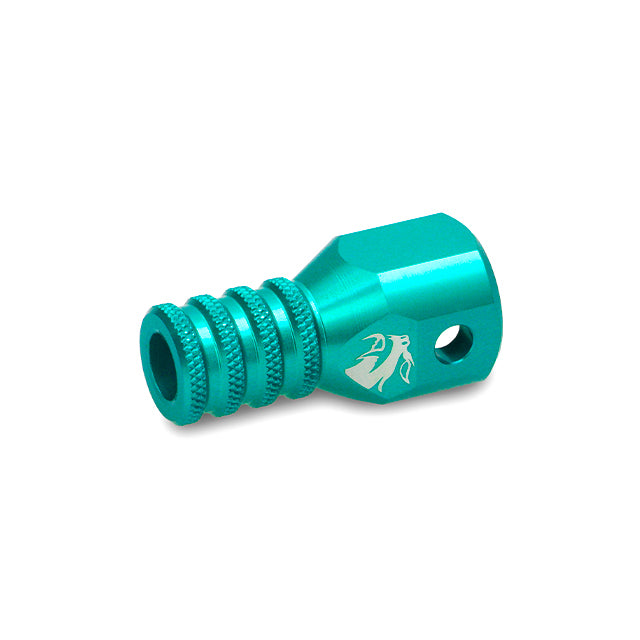 Punta pedal de cambio plegable Voca - azul cyan