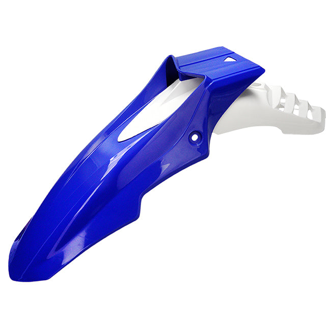 Guardabarros delantero Supermotard universal Allpro - azul