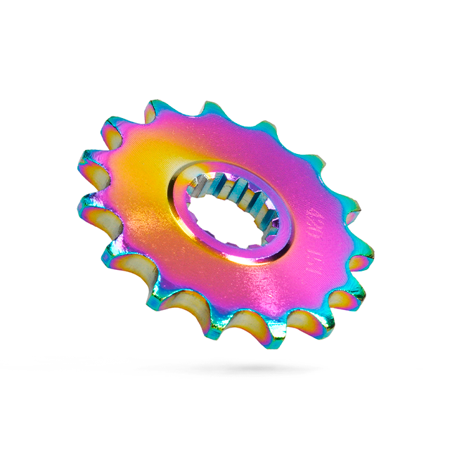 Piñón Minarelli AM6 Z/15 420 Allpro - Neocromado