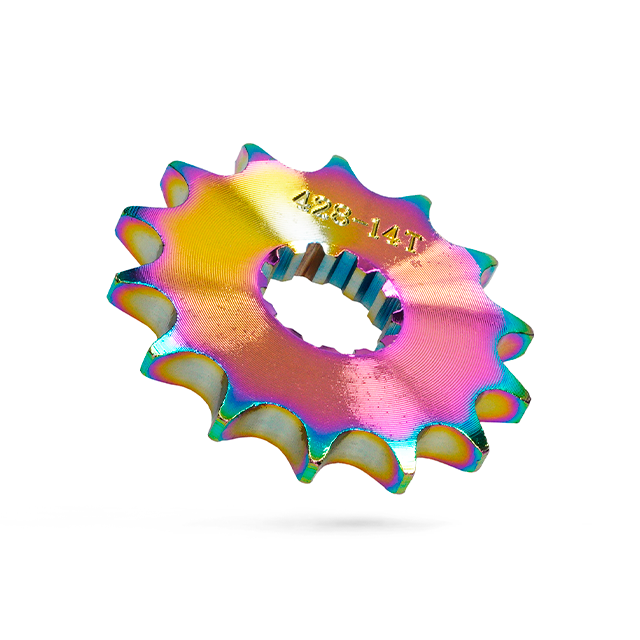 Piñón Minarelli AM6 Z/14 428 Allpro - Neocromado