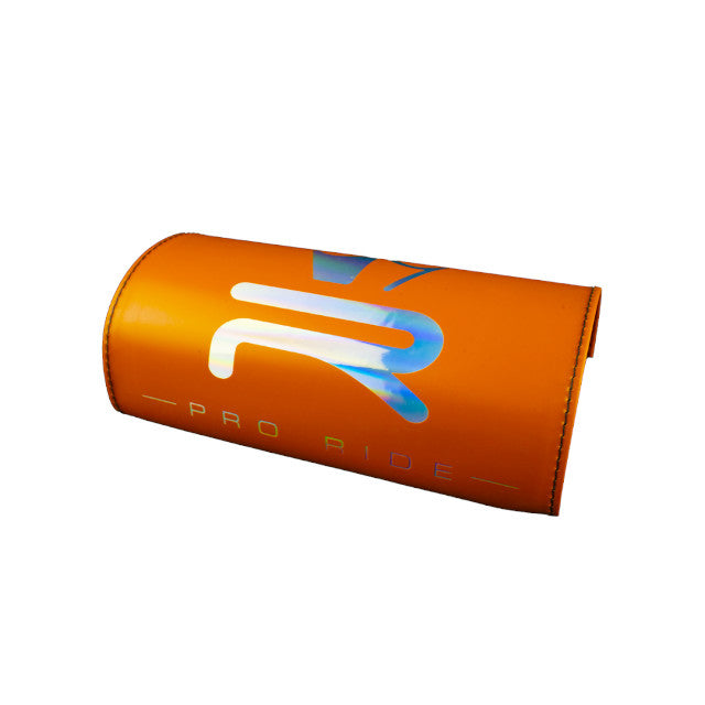 Protector de manillar Pro Ride holográfica KRM - naranja mate