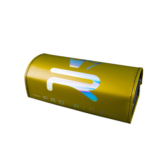 Protector de manillar Pro Ride holográfica KRM - oro mate