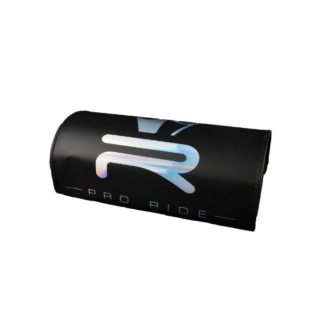 Protector de manillar Pro Ride holográfica KRM - negro mate