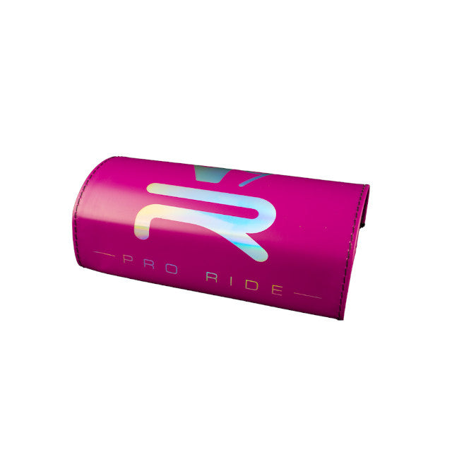 Protector de manillar Pro Ride holográfica KRM - rosa mate
