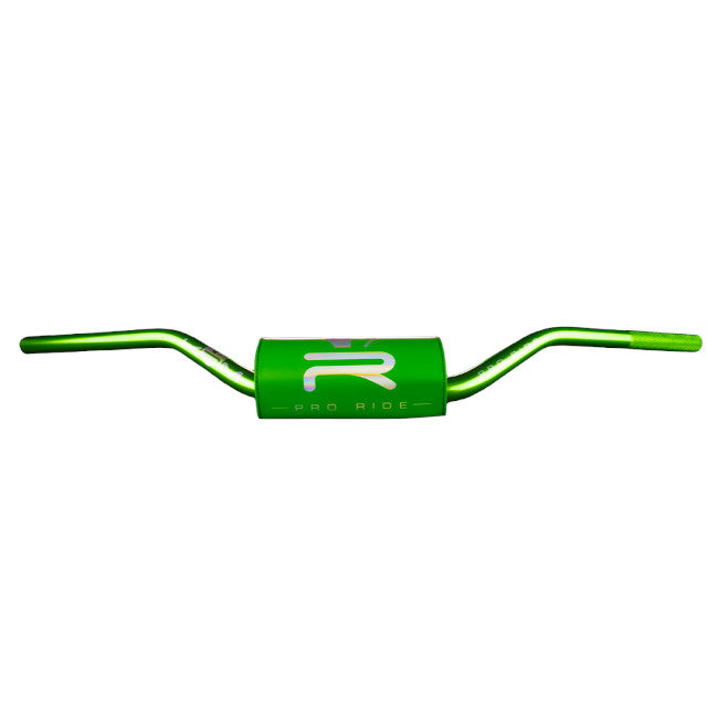 Manillar KRM Pro Ride d=28,6mm con protector - verde