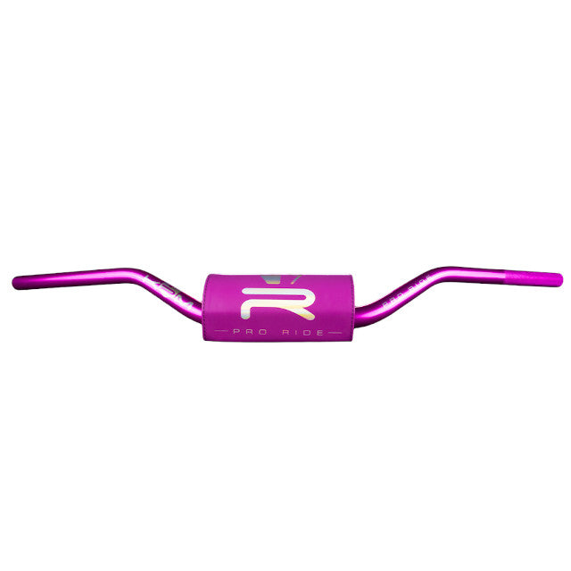 Manillar KRM Pro Ride d=28,6mm con protector - rosa