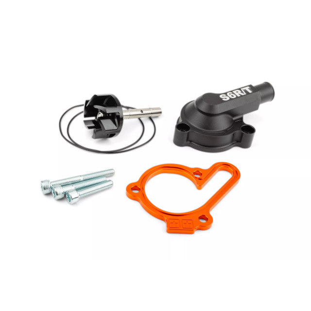 Bomba de agua large flow con tapa Derbi Euro 3 / 4 Stage6 - naranja