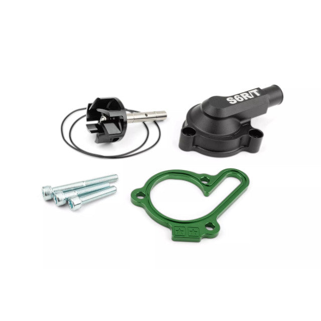 Bomba de agua large flow con tapa Derbi Euro3 / 4 Stage6 - verde