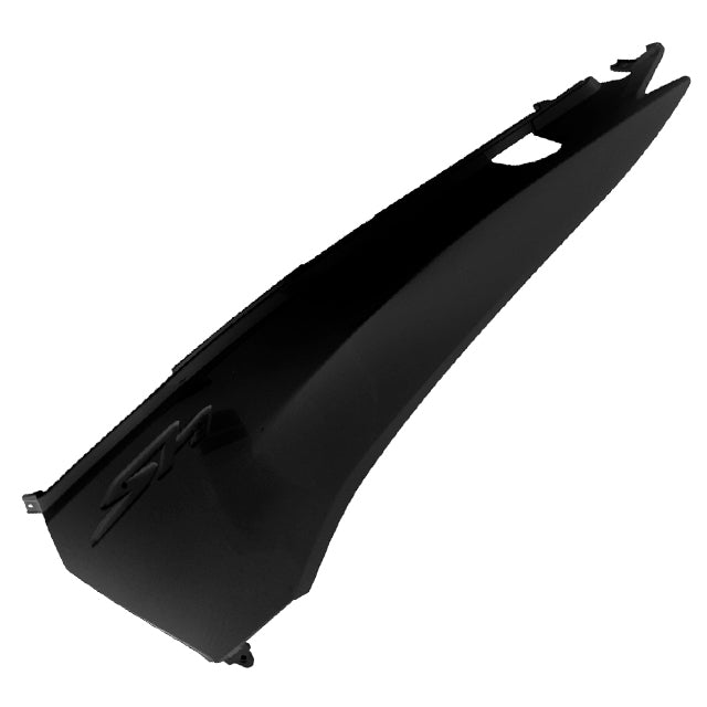 Tapa lateral trasera izquierdaHonda SH 125 13-16 AllPro - negro metálico perla