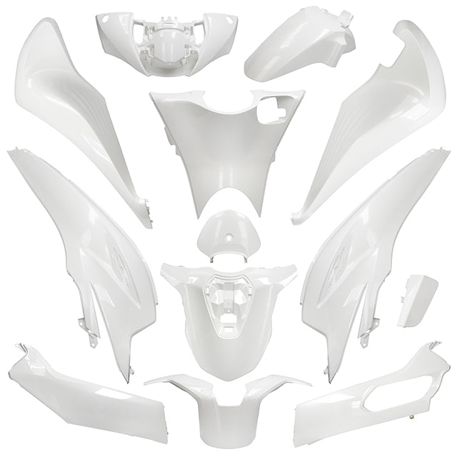 Carenados Honda SH 125 20-23 13 piezas AllPro - blanco metálico perla