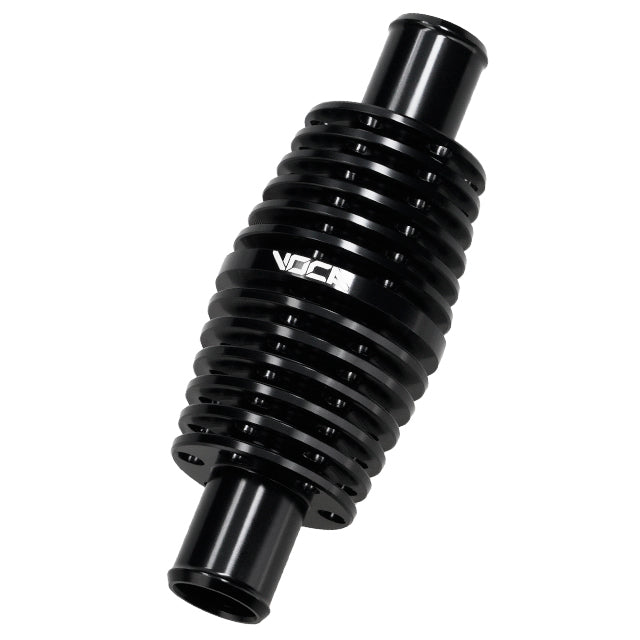 Radiador tubo refrigerante D=17mm 106x40mm VOCA CNC Bestia - negro