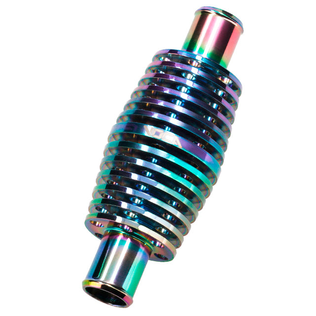 Radiador tubo refrigerante D=17mm 106x40mm VOCA CNC Bestia - neocromado