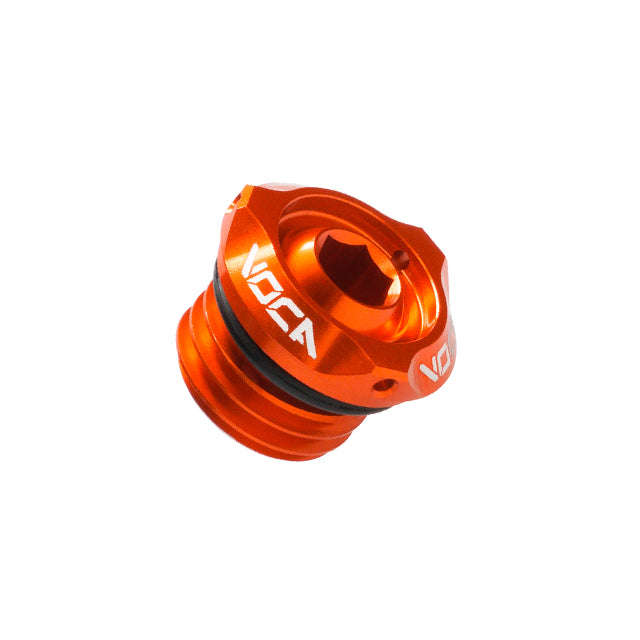 Tapón aceite VOCA EVO CNC V2 Derbi euro 2/3/4 - naranja