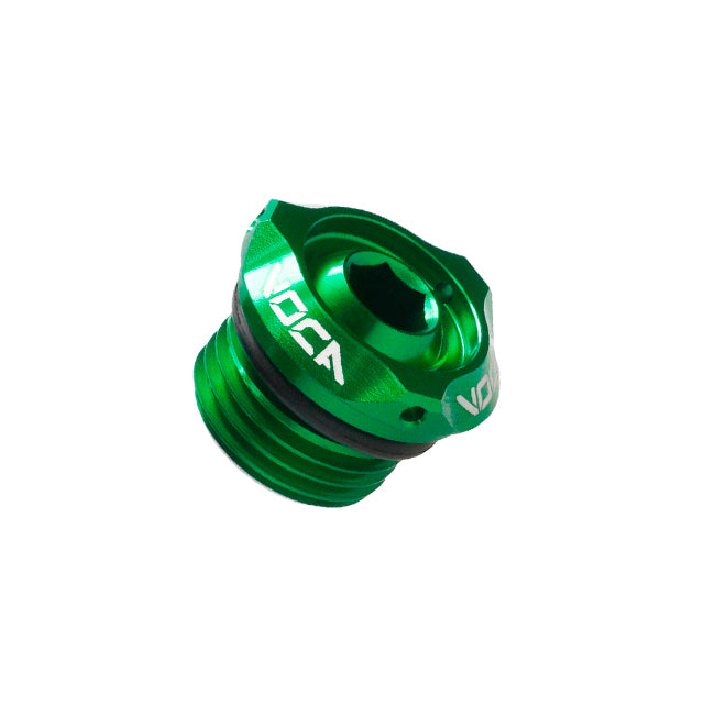 Tapón aceite VOCA EVO CNC V2 Derbi euro 2/3/4 - verde