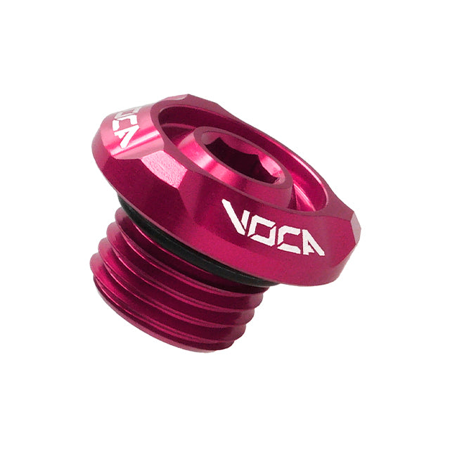 Tapón de aceite Minarelli horizontal M14x1,5mm VOCA Racing - rosa